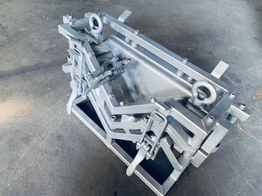 Rotatiehdpe MDPE Marine Boat Corner Fenders 6061T6 van Afgietselhulpmiddelen Vorm met Staalhaak het Opheffen