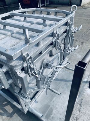 Anti Zure Rotatieafgietselhulpmiddelen 812mm Douaneschuif die met Zware Klemmen wordt gebouwd