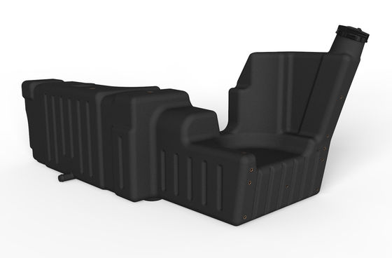 500L Vorm van de brandstof de Plastic Tank, de Volledige Vormen van rotatiegieten van Kader Zware Klemmen