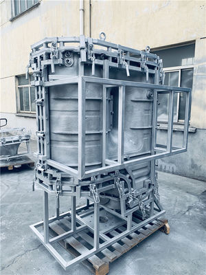 Professionele 48mm Aluminium Rotatievormen voor 1500 Roto-van Vormliter Tanks