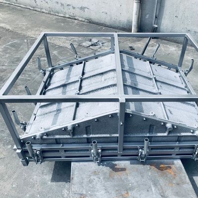 de Matrijzenafgietsel van Aluminium Rotatievormen voor Plastic Hoogste het Dakdeel van rotatiegieten