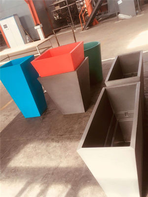48mm het Vormende Plastiek van Roto van het Hoge Precisiealuminium voor Vierkante Plastic Planterspotten