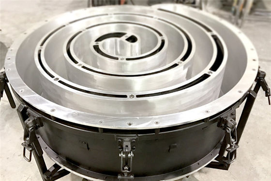 Aluminium spuitgieten Roto gegoten kunststof draadpijp onder de grond A356 mal