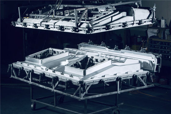 A356 gietvorm van aluminium kunststof auto-onderdeel met beweegbaar onderdeel van schuifwiel