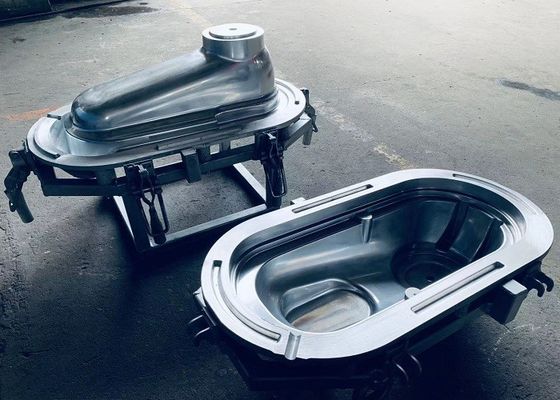 De  van de de Grootte Rotatievorm van het Textuur Draagbare Toilet Vorm Aangepaste Weerstand van de de Makerscorrosie