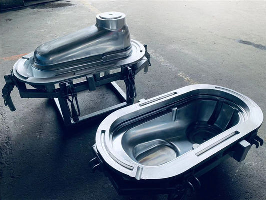 Aluminium A356 draagbare toiletvorm Eco-vriendelijke rotatiegietbedrijven ISO9001-goedkeuring
