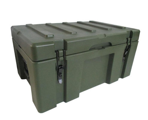 Schokbestendige gereedschapskoffers in militaire stijl PE hard plastic oxidatiebestendige Roto-gegoten koffers