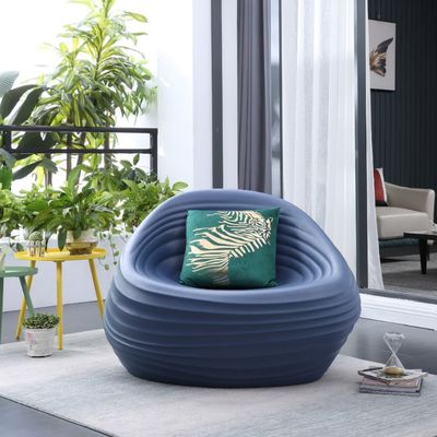 Sea Shell Plastic Chair Rotomolded PE Furniture Morden Design