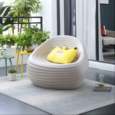 Sea Shell Plastic Chair Rotomolded PE Furniture Morden Design